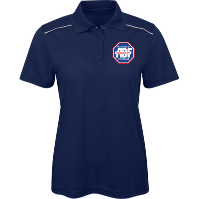 ABF Security-78181R Core 365 Womens Radiant Pique Polo