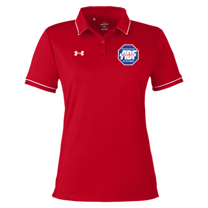 ABF Security-1376905 Under Armour Womens Tipped Team Polo