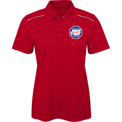 ABF Security-78181R Core 365 Womens Radiant Pique Polo