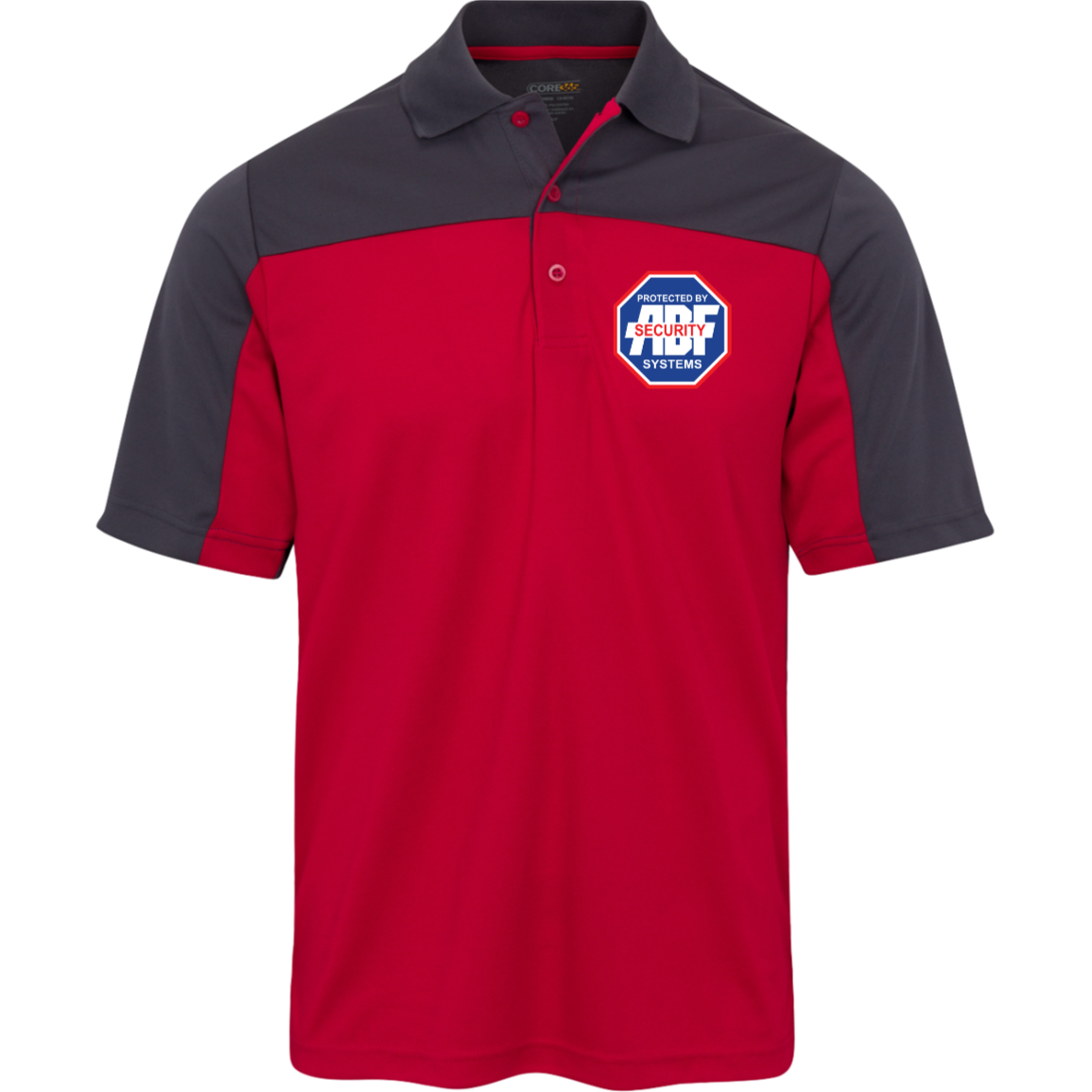 ABF Security-CE101 Core 365 Mens Balance Pique Polo