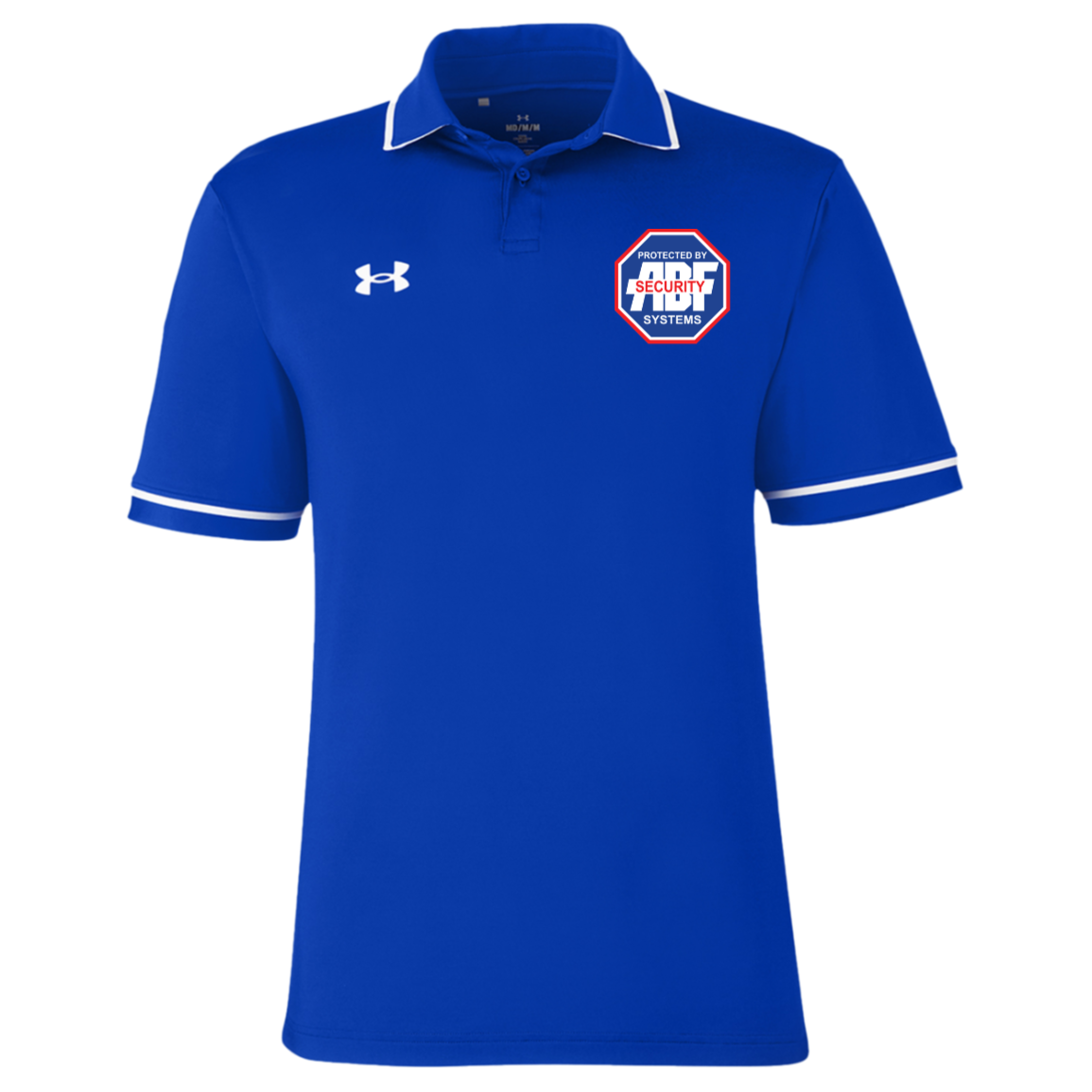 ABF Security-1376904 Under Armour Mens Tipped Team Polo