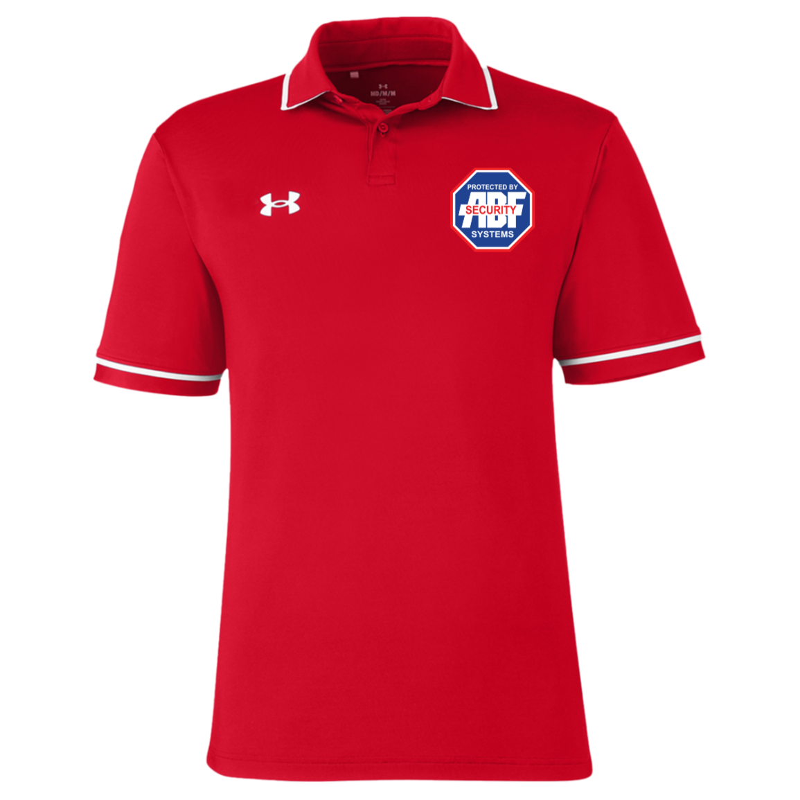 ABF Security-1376904 Under Armour Mens Tipped Team Polo