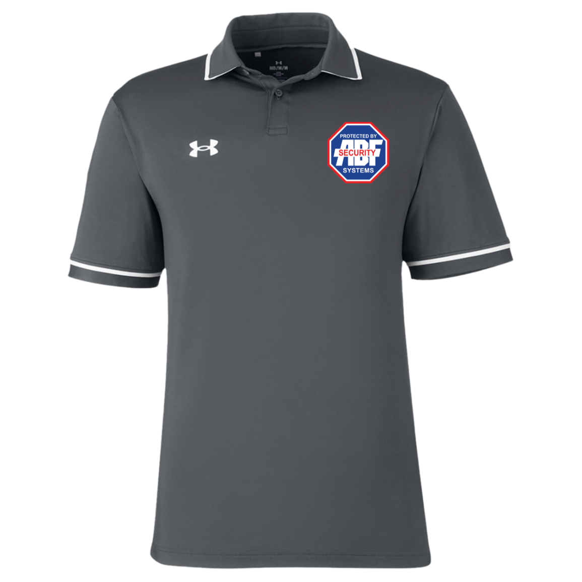 ABF Security-1376904 Under Armour Mens Tipped Team Polo