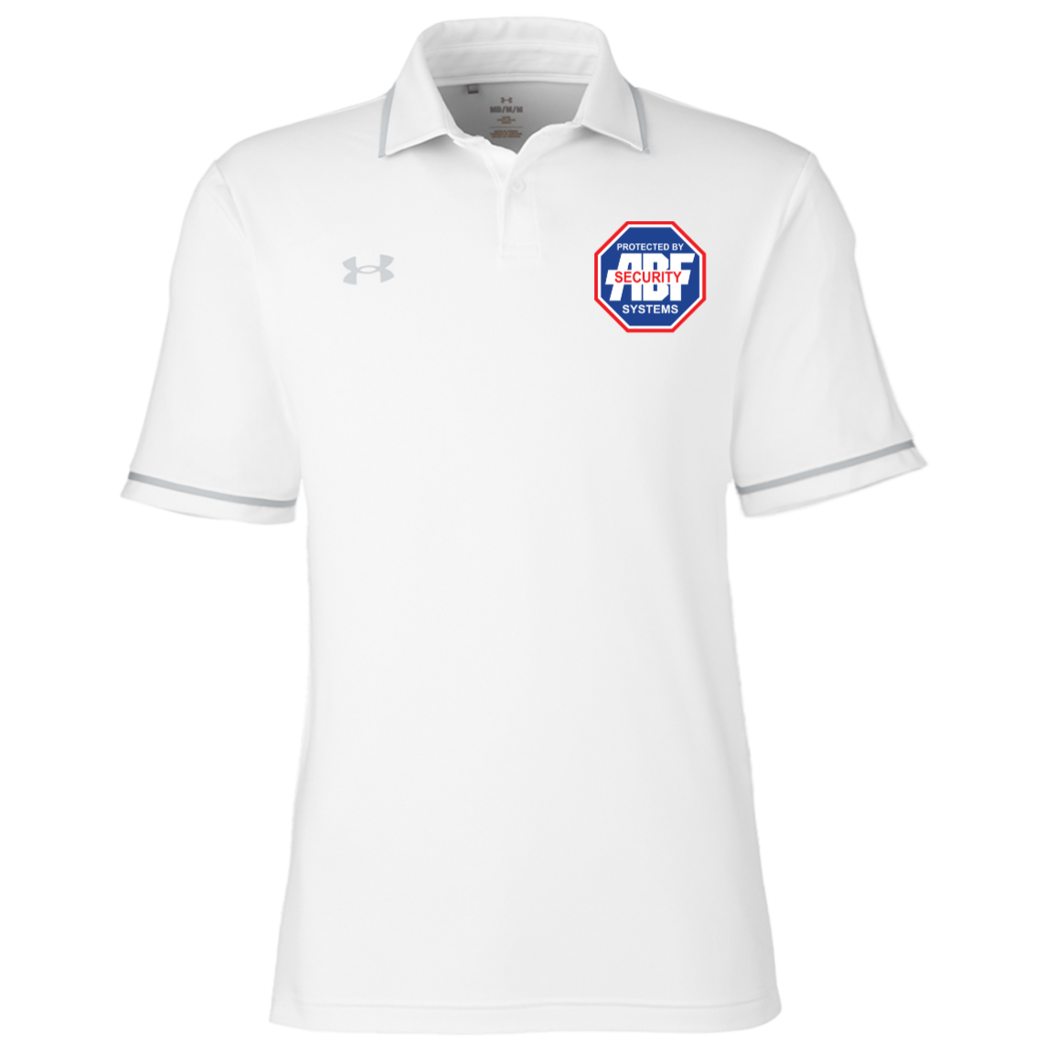 ABF Security-1376904 Under Armour Mens Tipped Team Polo