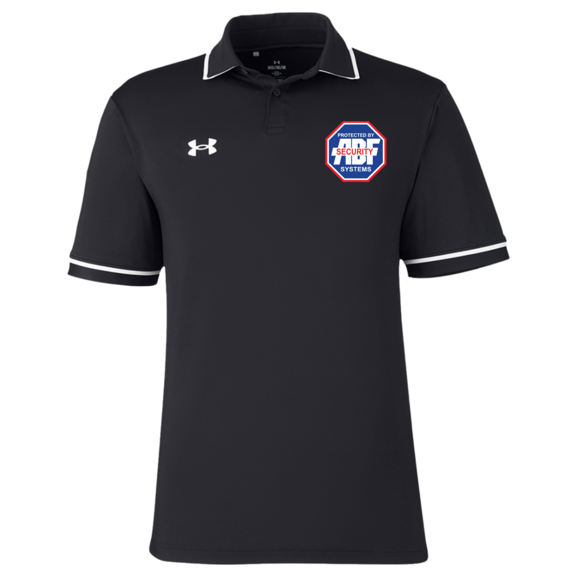 ABF Security-1376904 Under Armour Mens Tipped Team Polo