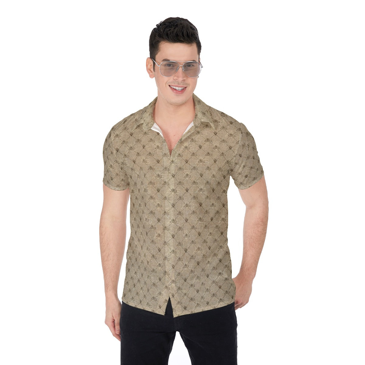 AVS-All-Over Print Men's Shirt