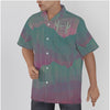 AiN LL23-All-Over Print Men's Hawaiian Shirt With Button Closure
