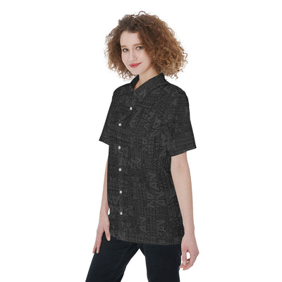 AiN-Ladies Button Down with Pocket