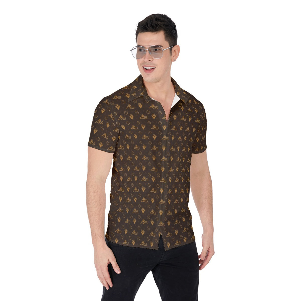 AVS-All-Over Print Men's Shirt