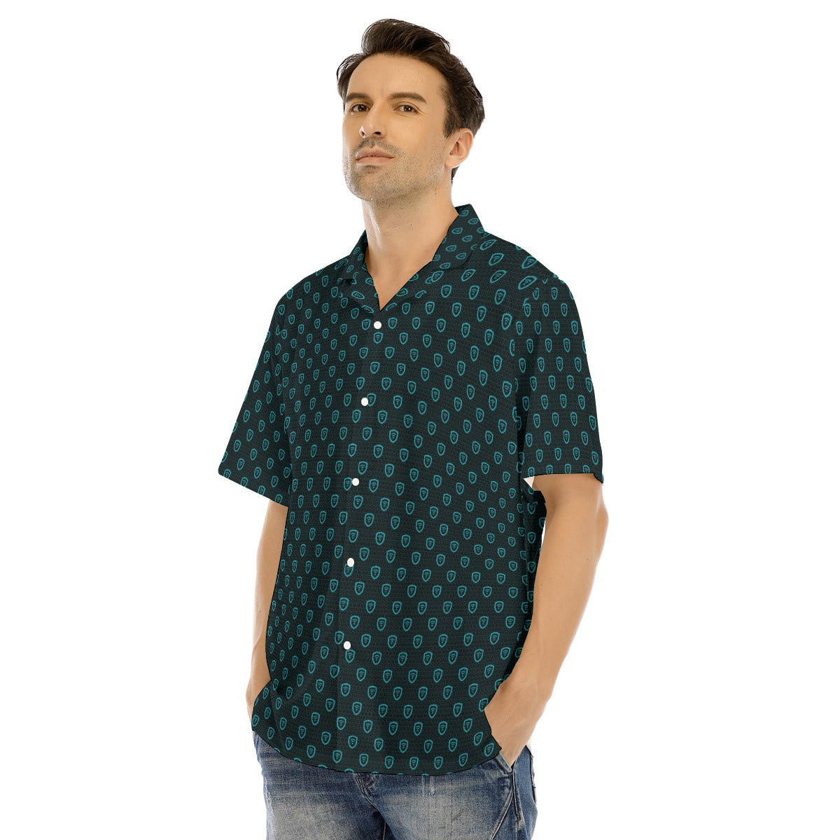 Chorus-All-Over Print Men's Hawaiian Shirt