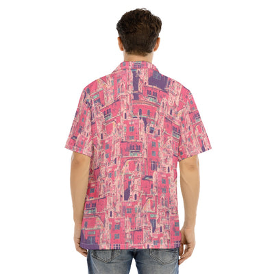 AiN+Don Cesar-All-Over Print Men's Hawaiian Shirt