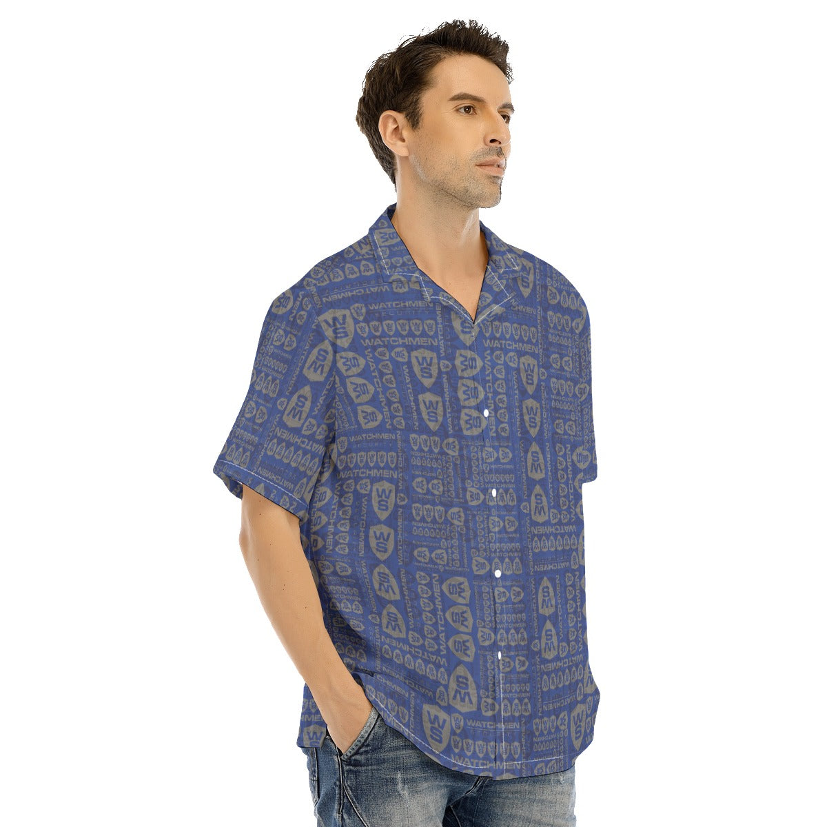 Watchmen Security-Men's Hawaiian Shirt