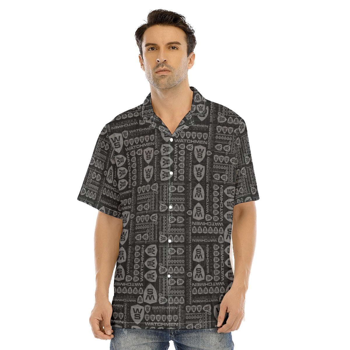 Watchmen Security-Men's Hawaiian Shirt