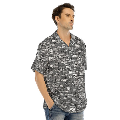 AV Pro-All-Over Print Men's Hawaiian Shirt