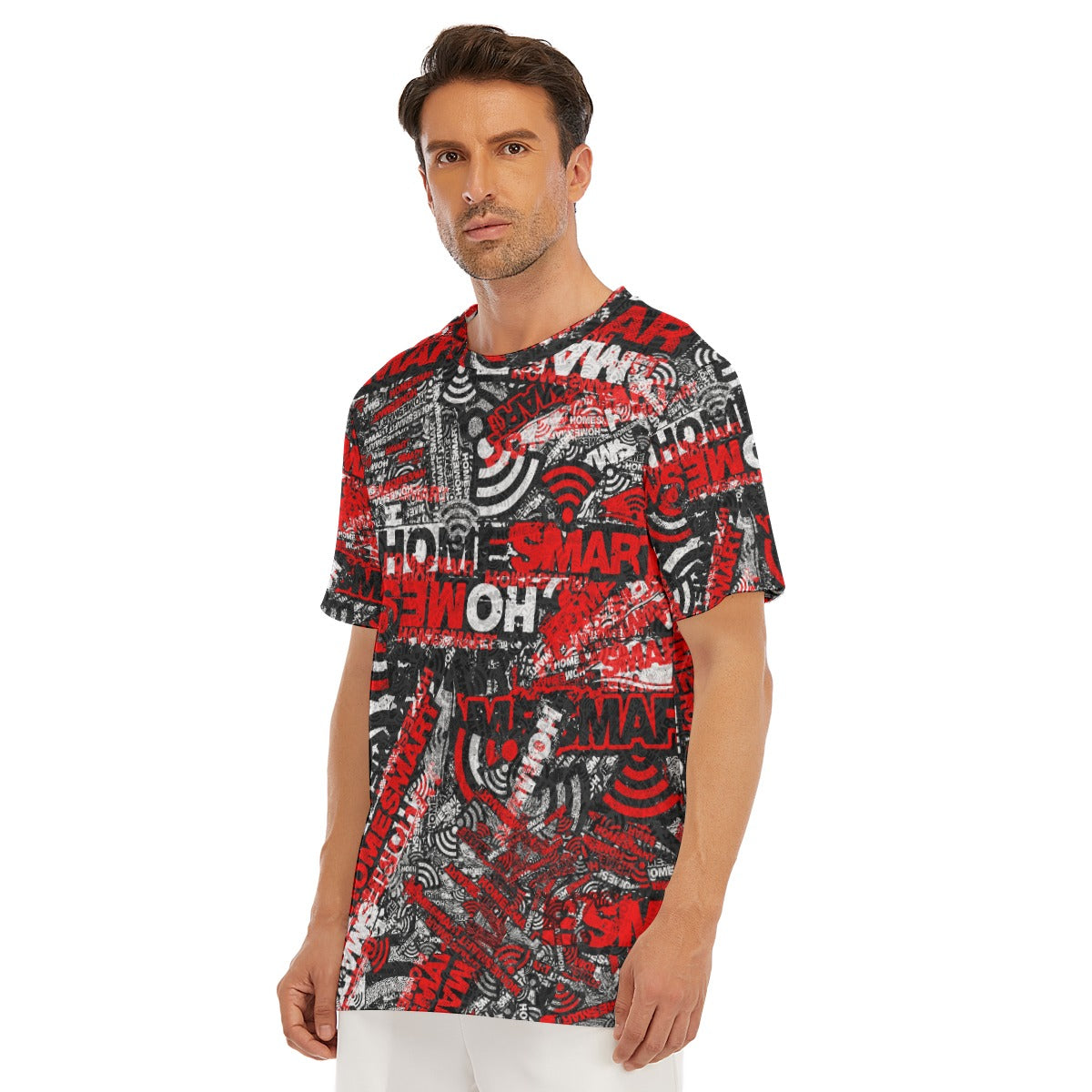 All-Over Print Men's O-Neck T-Shirt | 190GSM Cotton