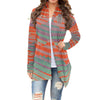 AiN LL23-All-Over Print Women's Cardigan With Long Sleeve-24