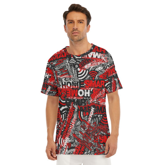 All-Over Print Men's O-Neck T-Shirt | 190GSM Cotton