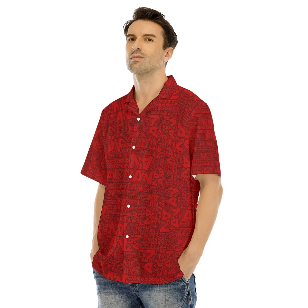 AiN-Hawaiian Button Down