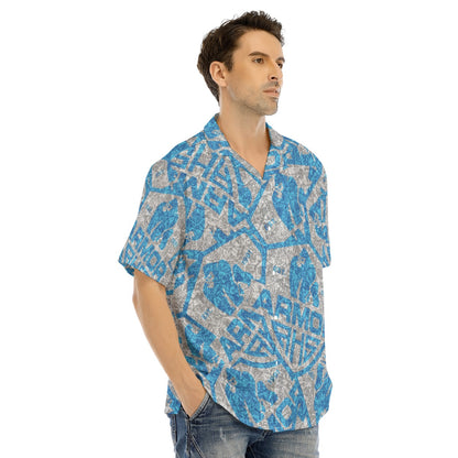 Armor AHS-All-Over Print Men's Hawaiian Shirt