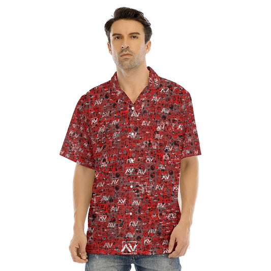 AV Pro-All-Over Print Men's Hawaiian Shirt