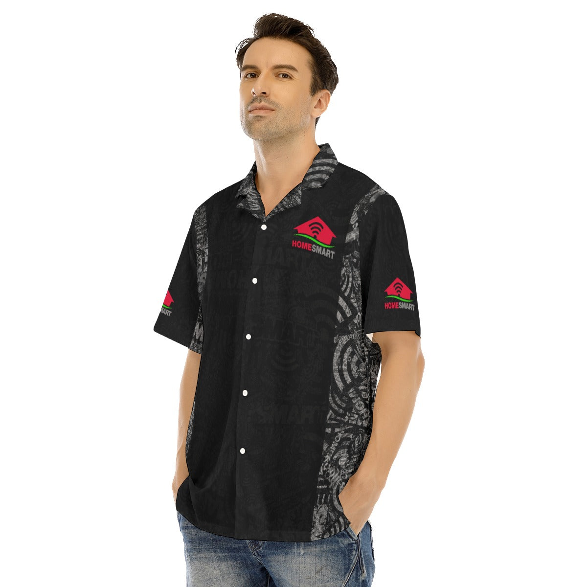 Homesmart-All-Over Print Men's Hawaiian Shirt