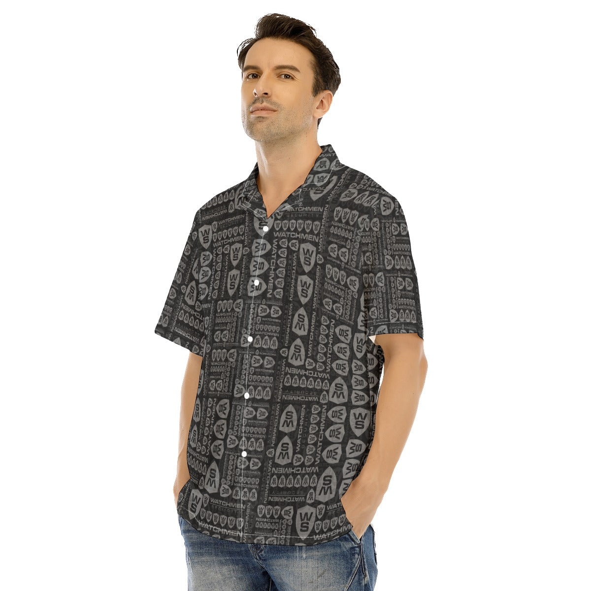 Watchmen Security-Men's Hawaiian Shirt