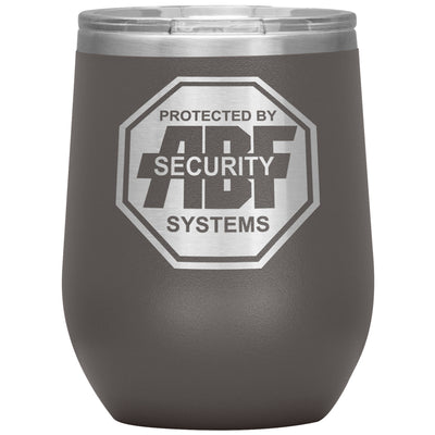 ABF Security-12oz Wine Insulated Tumbler