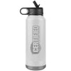 Certified Alarm-32oz Insulated Water Bottle