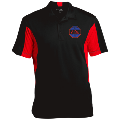 C.V. Security-Men's Colorblock Performance Polo