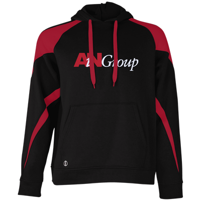 AiN Group-Athletic Colorblock Fleece Hoodie