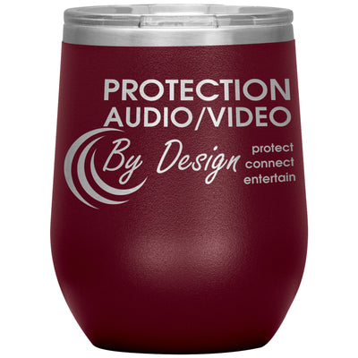 Protection A/V-12oz Wine Insulated Tumbler