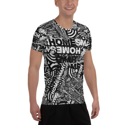 HomeSmart-All-Over Print Men's Athletic T-shirt