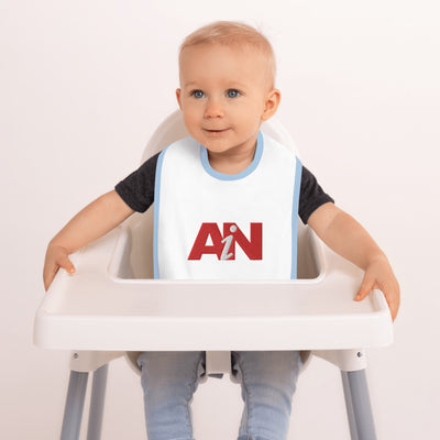 AiN-Embroidered Baby Bib