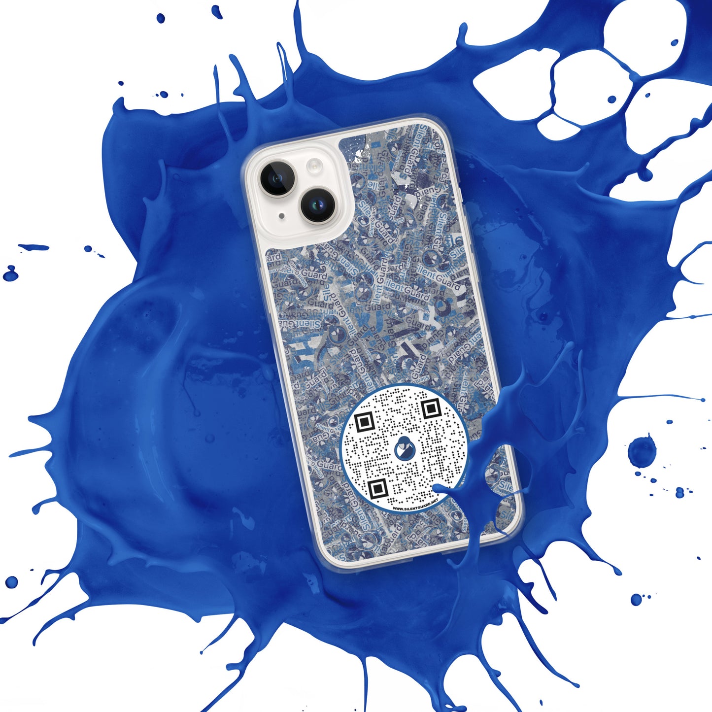 Silent Guard QR--Clear Case for iPhone®