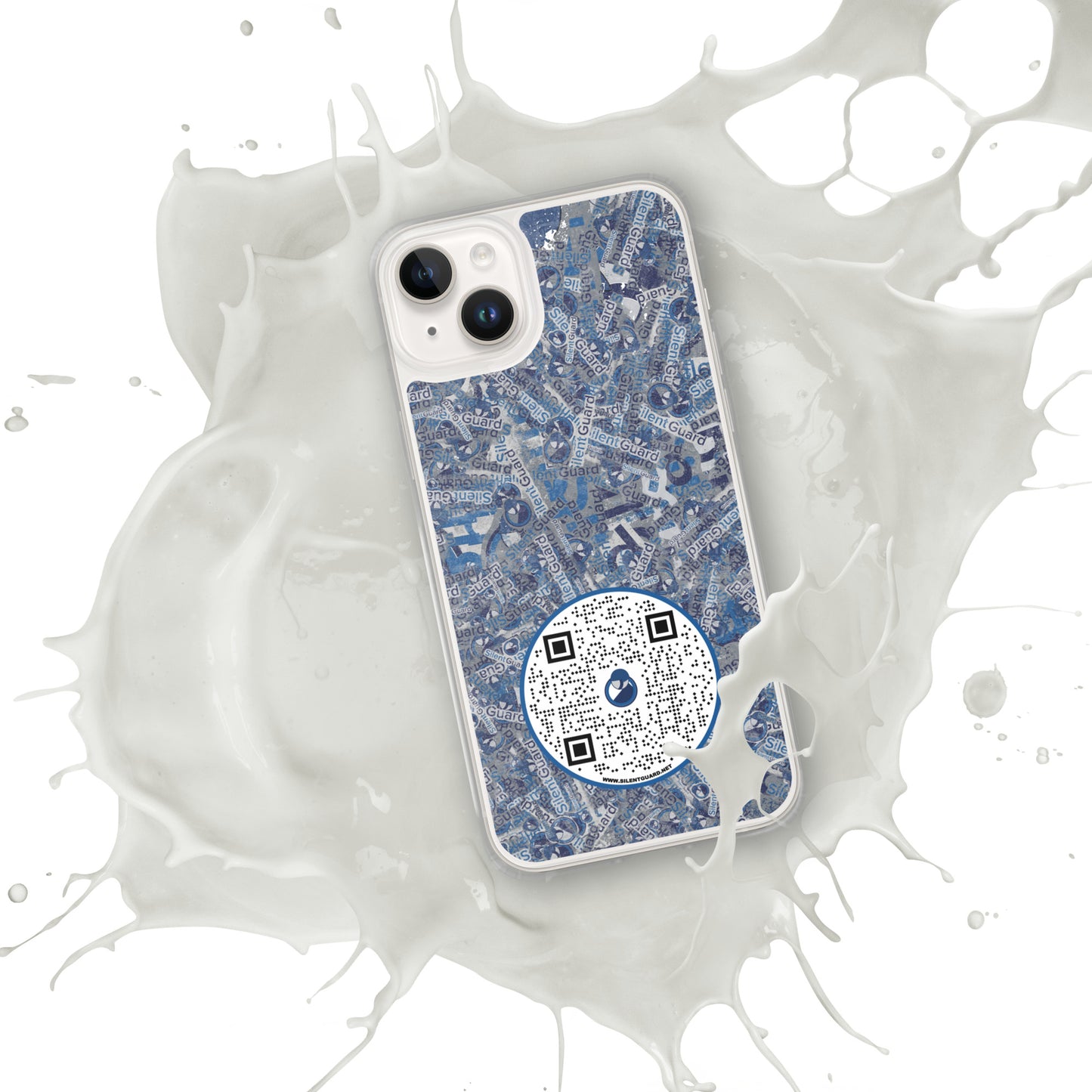 Silent Guard QR--Clear Case for iPhone®