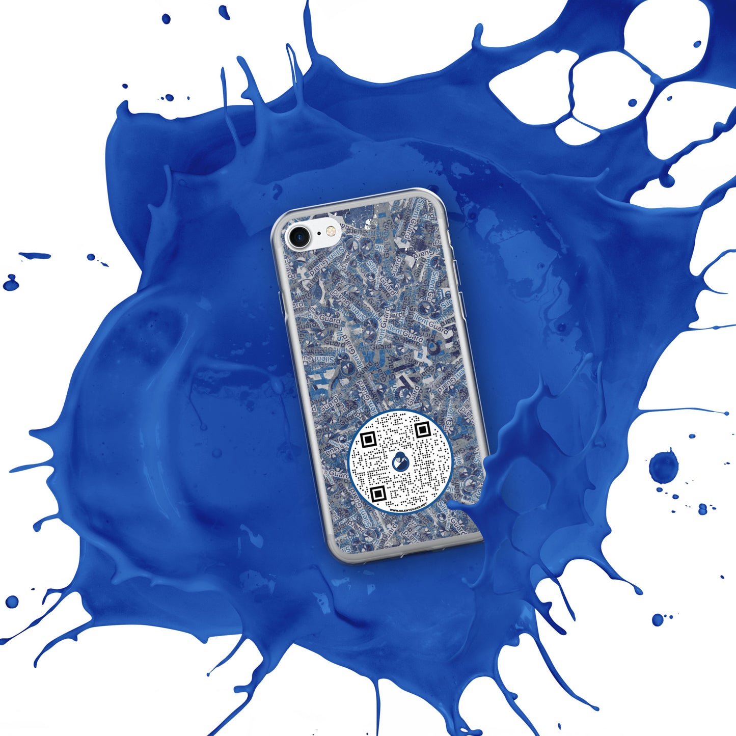 Silent Guard QR--Clear Case for iPhone®