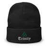 Trinity-Embroidered Beanie