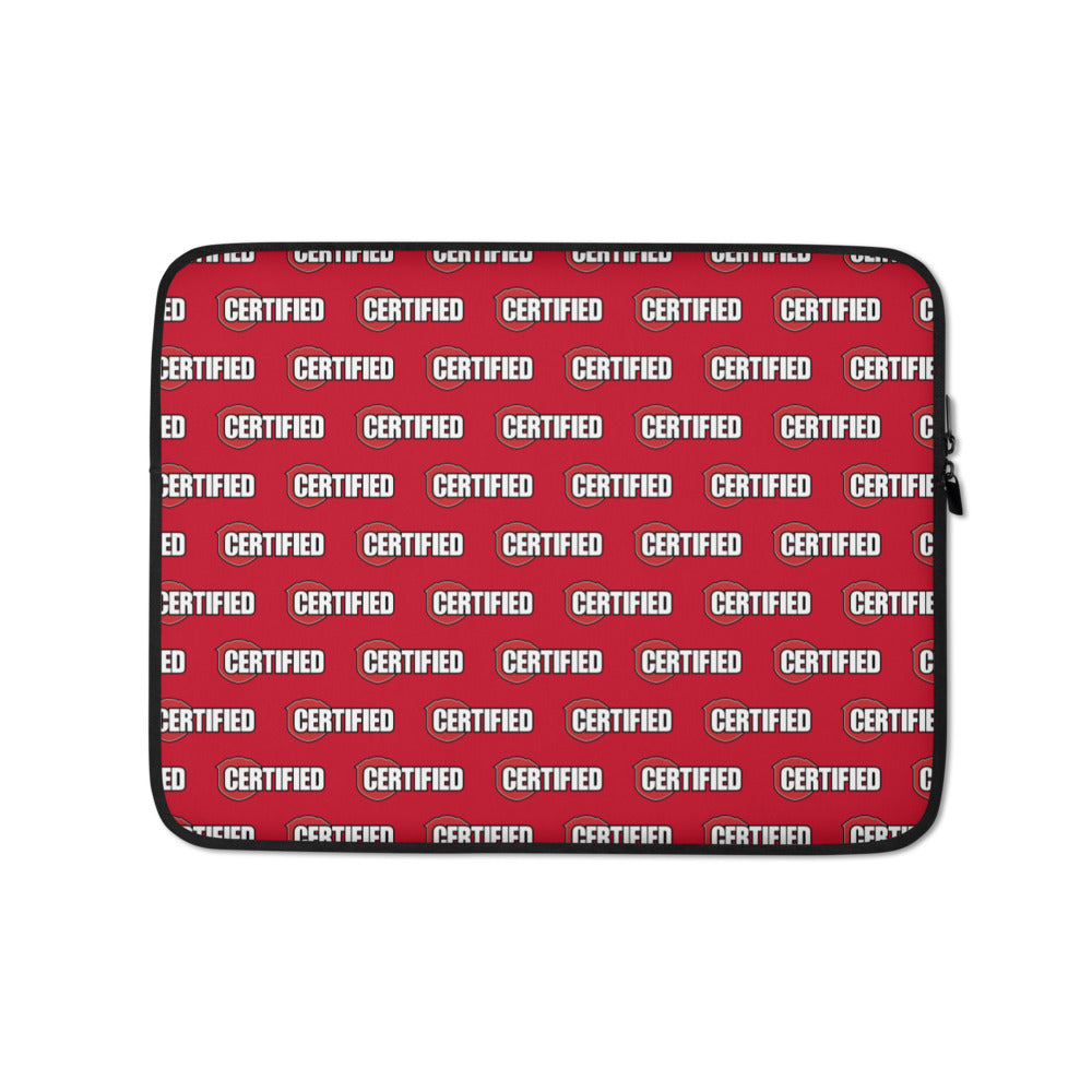 Certified Alarm-Laptop Sleeve