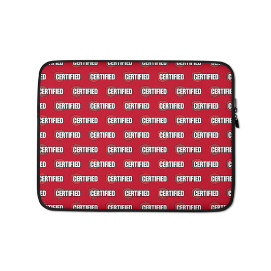 Certified Alarm-Laptop Sleeve