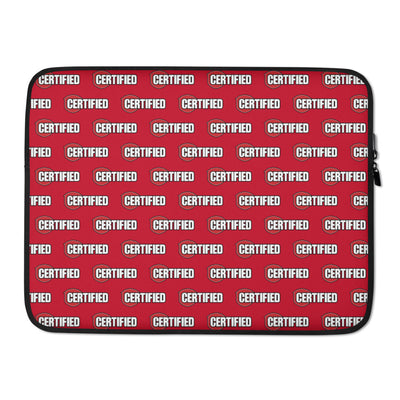 Certified Alarm-Laptop Sleeve