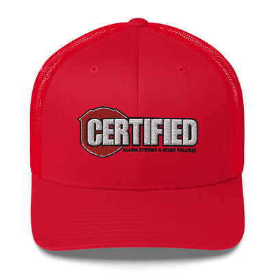 Certified Alarm-Trucker Cap