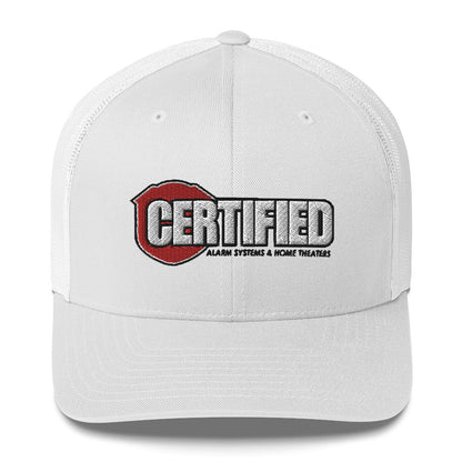 Certified Alarm-Trucker Cap