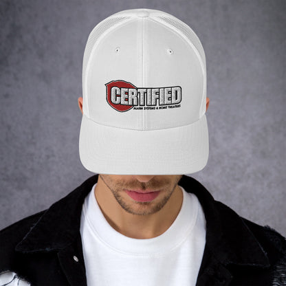 Certified Alarm-Trucker Cap