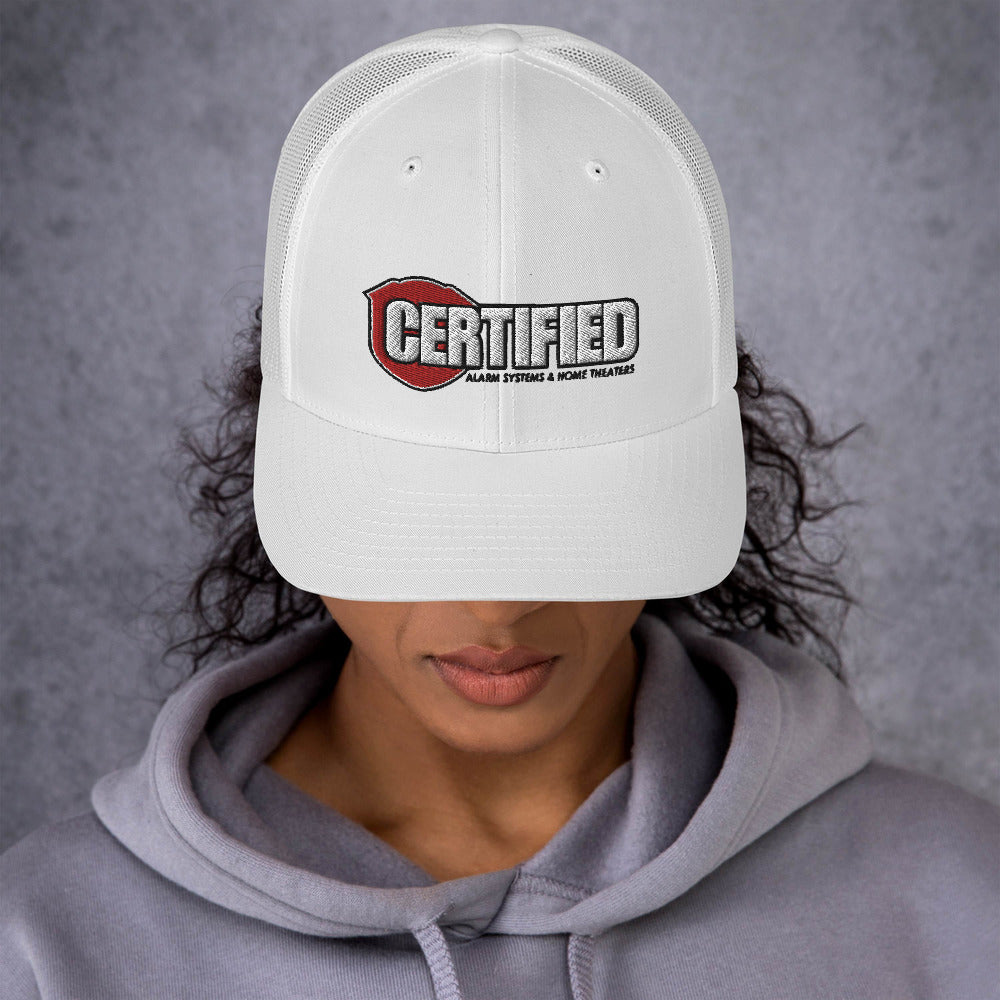 Certified Alarm-Trucker Cap