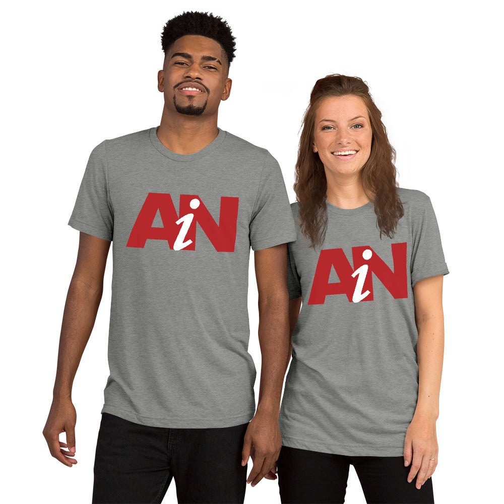 AiN-Short sleeve tri-blend t-shirt