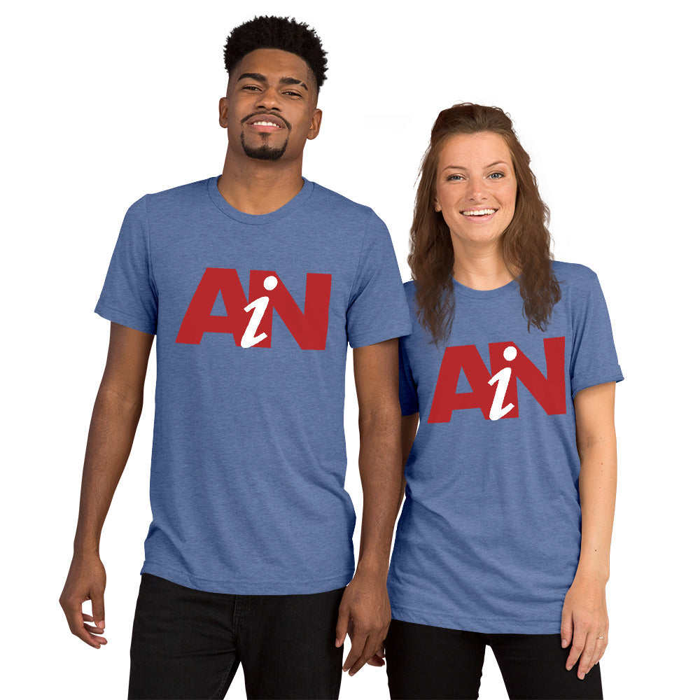 AiN-Short sleeve tri-blend t-shirt