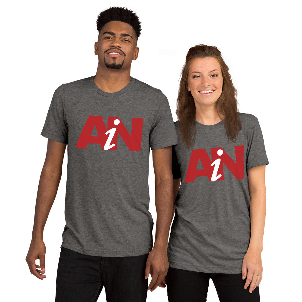 AiN-Short sleeve tri-blend t-shirt