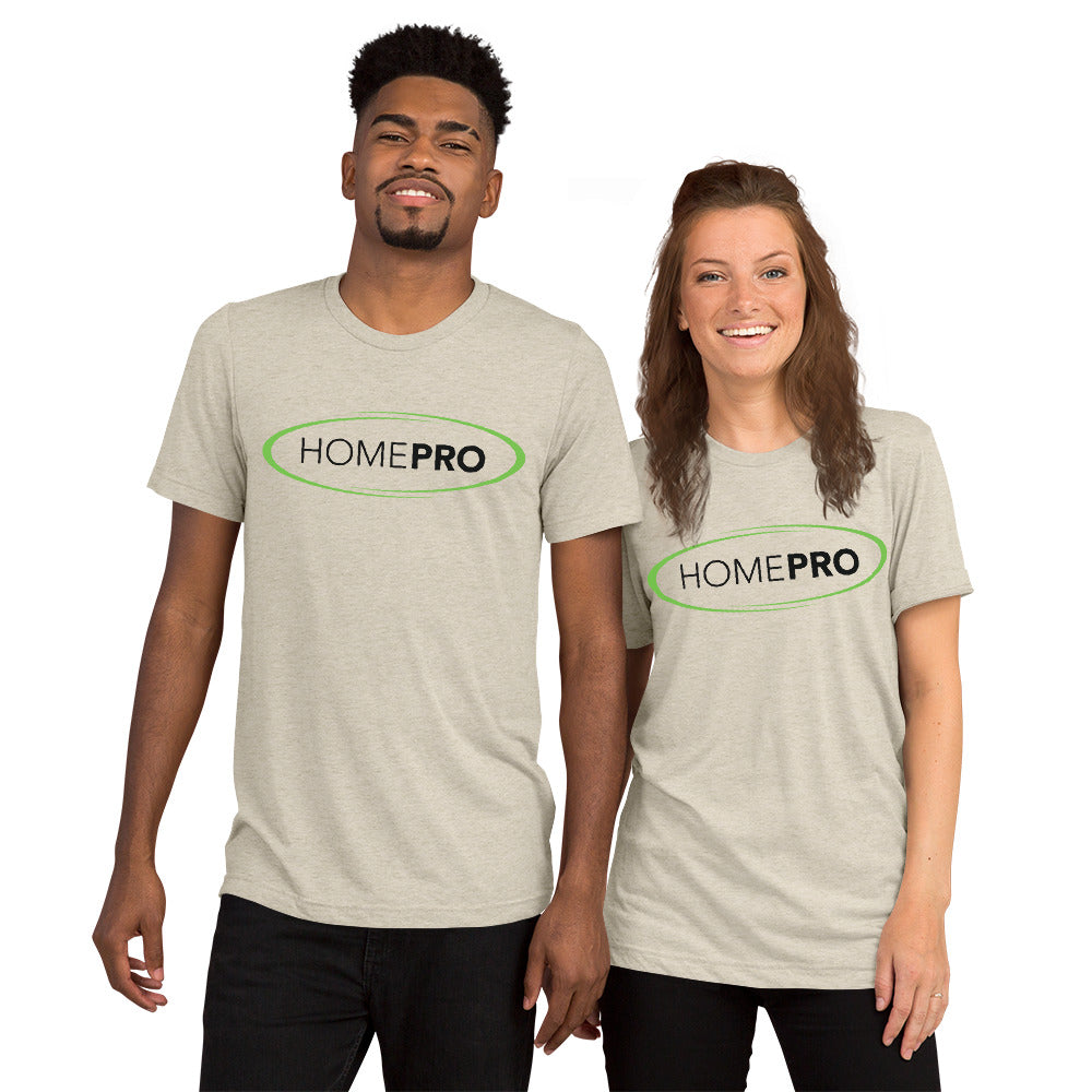 Home Pro-Short sleeve tri-blend t-shirt