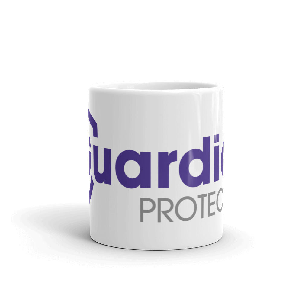 Guardian-White glossy mug