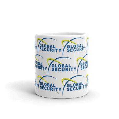 Global Security-White glossy mug